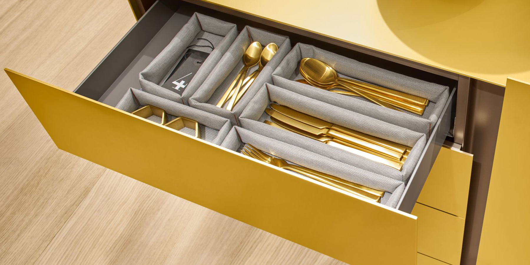 pillowbox Inneneinteilung für Schubkästen die übersichtlichen Stauraum für kleine Teile bietet